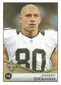 2014 Panini Stickers #379 Jimmy Graham Front