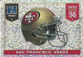 2014 Panini Stickers #425 San Francisco 49ers Logo Front