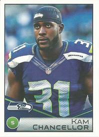 2014 Panini Stickers #451 Kam Chancellor Front