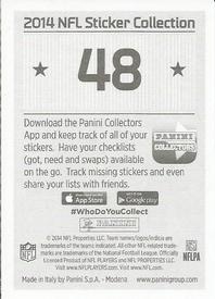 2014 Panini Stickers #48 New York Jets Rusher Back