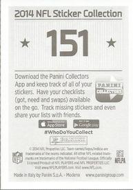 2014 Panini NFL Sticker Collection #151 Blake Bortles Back