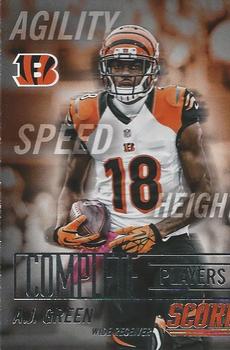 2014 Score - Complete Players #CP2 A.J. Green Front