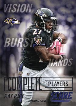 2014 Score - Complete Players #CP7 Ray Rice Front