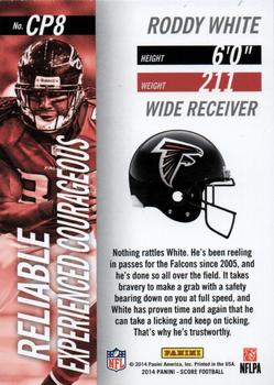 2014 Score - Complete Players #CP8 Roddy White Back
