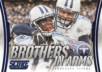 2014 Score - Brothers in Arms Blue #BA-31 Tennessee Titans Front
