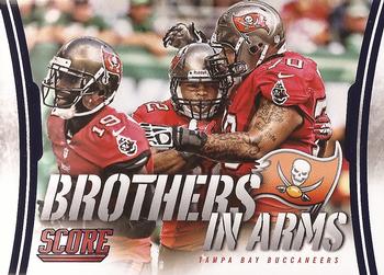 2014 Score - Brothers in Arms Blue #BA-30 Tampa Bay Buccaneers Front