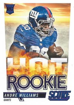 2014 Score - Hot Rookies #HR23 Andre Williams Front