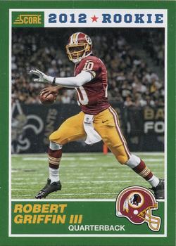 2014 Score - '89 Score Quarterbacks #7 Robert Griffin III Front
