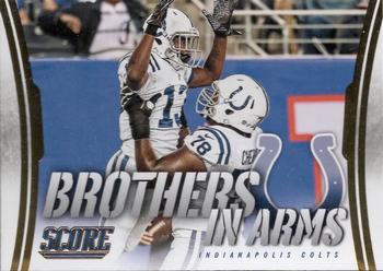 2014 Score - Brothers in Arms Gold #BA-14 Indianapolis Colts Front