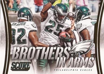 2014 Score - Brothers In Arms Gold #BA-24 Philadelphia Eagles Front