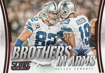 2014 Score - Brothers in Arms Red #BA-9 Dallas Cowboys Front