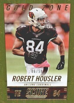2014 Score - Gold Zone #6 Rob Housler Front