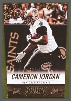 2014 Score - Gold Zone #285 Cameron Jordan Front