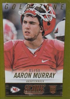 2014 Score - Gold Zone #333 Aaron Murray Front
