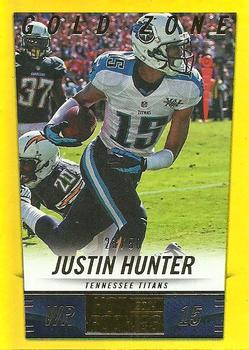 2014 Score - Gold Zone #219 Justin Hunter Front