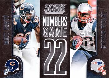2014 Score - Numbers Game #NG50 Matt Forte / Stevan Ridley Front