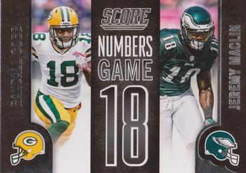 2014 Score - Numbers Game #NG20 Randall Cobb / Jeremy Maclin Front