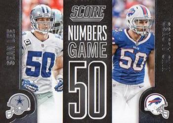 2014 Score - Numbers Game #NG36 Sean Lee / Kiko Alonso Front
