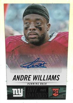 2014 Score - Rookie Signatures #336 Andre Williams Front