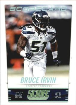 2014 Score - Scorecard #196 Bruce Irvin Front