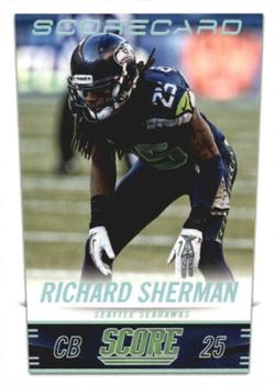 2014 Score - Scorecard #199 Richard Sherman Front