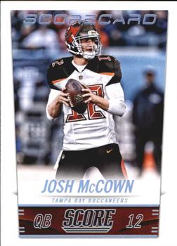 2014 Score - Scorecard #210 Josh McCown Front