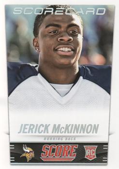 2014 Score - Scorecard #384 Jerick McKinnon Front