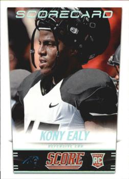 2014 Score - Scorecard #394 Kony Ealy Front
