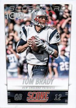 2014 Score - Scorecard #235 Tom Brady Front