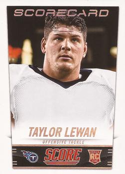 2014 Score - Scorecard #425 Taylor Lewan Front