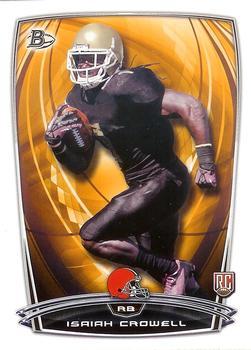 2014 Bowman - Rookies #12 Isaiah Crowell Front