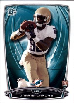 2014 Bowman - Rookies #27 Jarvis Landry Front