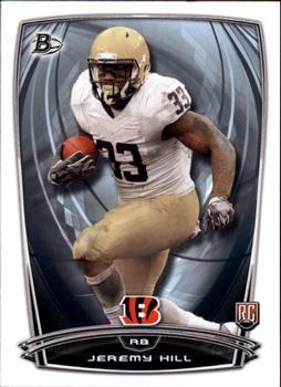 2014 Bowman - Rookies #28 Jeremy Hill Front