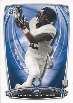 2014 Bowman - Rookies #97 Donte Moncrief Front