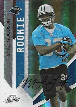 2009 Playoff Absolute Memorabilia #173 Mike Goodson Front