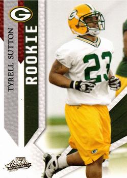 2009 Playoff Absolute Memorabilia #196 Tyrell Sutton Front