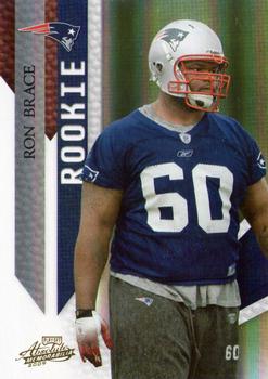 2009 Playoff Absolute Memorabilia #186 Ron Brace Front