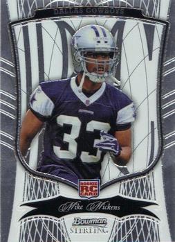 2009 Bowman Sterling #37 Mike Mickens Front