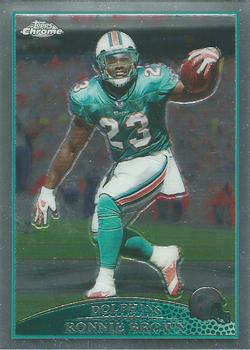 2009 Topps Chrome #TC72 Ronnie Brown Front