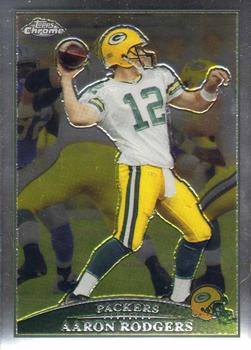 2009 Topps Chrome #TC75 Aaron Rodgers Front