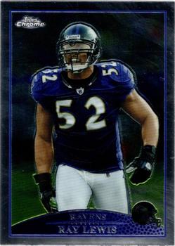 2009 Topps Chrome #TC109 Ray Lewis Front
