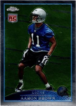 2009 Topps Chrome #TC111 Aaron Brown Front
