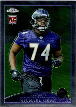 2009 Topps Chrome #TC122 Michael Oher Front