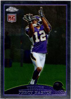 2009 Topps Chrome #TC155 Percy Harvin Front
