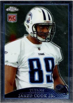 2009 Topps Chrome #TC158 Jared Cook Front