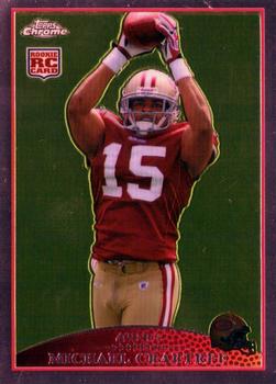 2009 Topps Chrome #TC200 Michael Crabtree Front