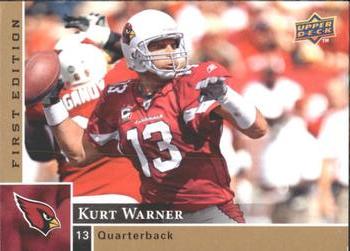 2009 Upper Deck First Edition #1 Kurt Warner Front