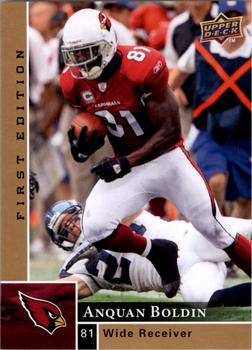 2009 Upper Deck First Edition #4 Anquan Boldin Front