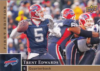 2009 Upper Deck First Edition #18 Trent Edwards Front