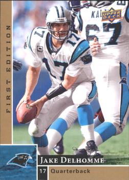 2009 Upper Deck First Edition #25 Jake Delhomme Front